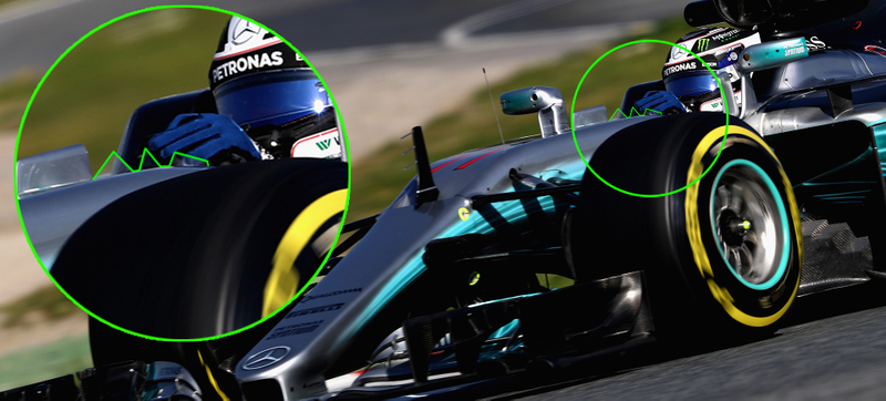 I outlined the screen in green. Photo Credit: Getty Images
